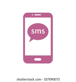 Vector illustration of smartphone icon 