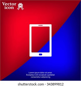 Vector illustration of smartphone icon