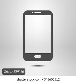 Vector illustration of smartphone icon 