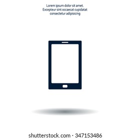 Vector illustration of smartphone icon