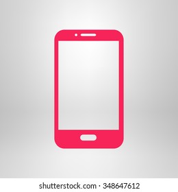 Vector illustration of smartphone icon 