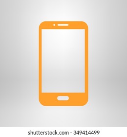 Vector illustration of smartphone icon 