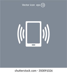 Vector illustration of smartphone icon