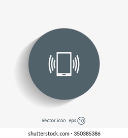 Vector illustration of smartphone icon