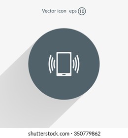 Vector illustration of smartphone icon