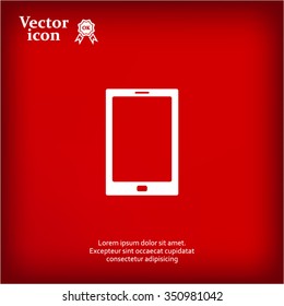 Vector illustration of smartphone icon