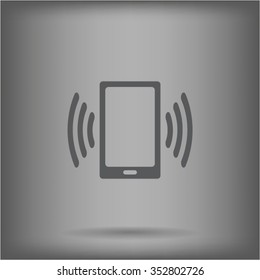 Vector illustration of smartphone icon