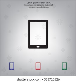 Vector illustration of smartphone icon