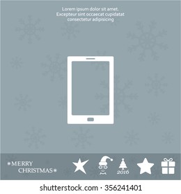 Vector illustration of smartphone icon