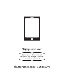 Vector illustration of smartphone icon
