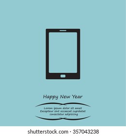 Vector illustration of smartphone icon