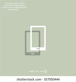 Vector illustration of smartphone icon