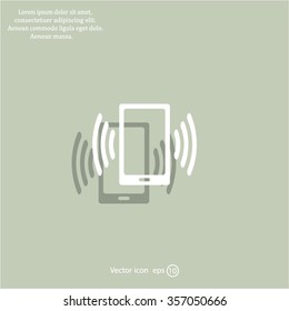 Vector illustration of smartphone icon