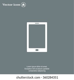 Vector illustration of smartphone icon