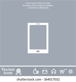 Vector illustration of smartphone icon