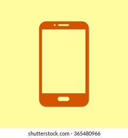 Vector illustration of smartphone icon 