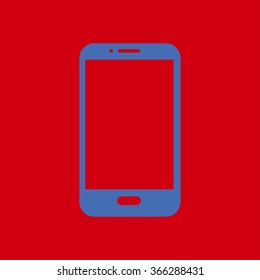 Vector illustration of smartphone icon 