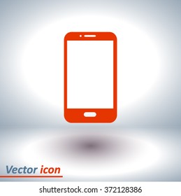 Vector illustration of smartphone icon 