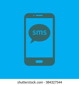 Vector illustration of smartphone icon 