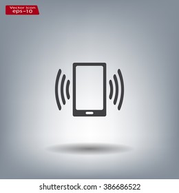 Vector illustration of smartphone icon