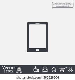 Vector illustration of smartphone icon
