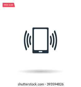 Vector illustration of smartphone icon