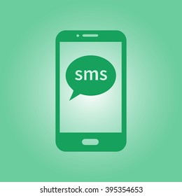 Vector illustration of smartphone icon 