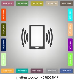 Vector illustration of smartphone icon