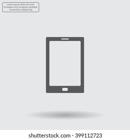 Vector illustration of smartphone icon