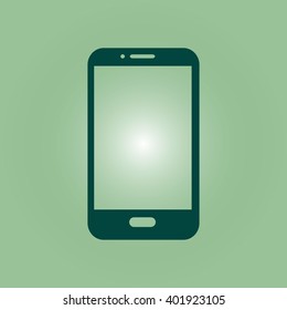Vector illustration of smartphone icon 
