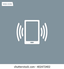 Vector illustration of smartphone icon