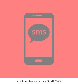 Vector illustration of smartphone icon 