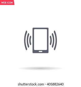Vector illustration of smartphone icon
