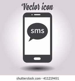 Vector illustration of smartphone icon 