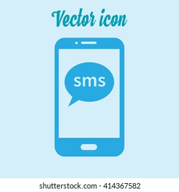 Vector illustration of smartphone icon 