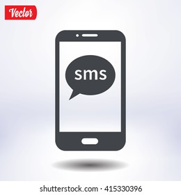 Vector illustration of smartphone icon 