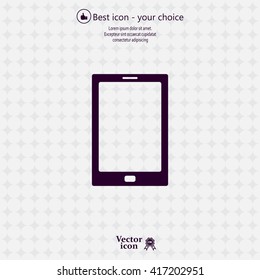 Vector illustration of smartphone icon