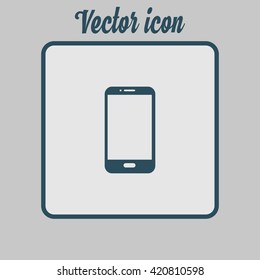 Vector illustration of smartphone icon 