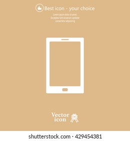 Vector illustration of smartphone icon