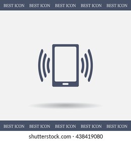 Vector illustration of smartphone icon