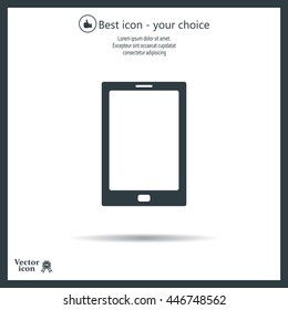 Vector illustration of smartphone icon