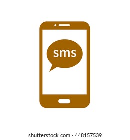 Vector illustration of smartphone icon 
