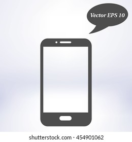 Vector illustration of smartphone icon 