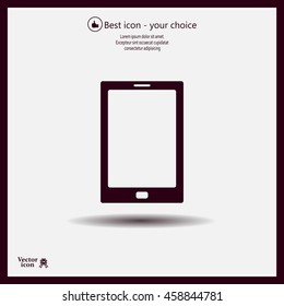 Vector illustration of smartphone icon