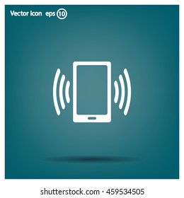 Vector illustration of smartphone icon