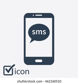 Vector illustration of smartphone icon 