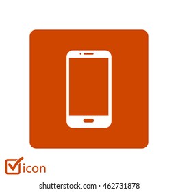 Vector illustration of smartphone icon 
