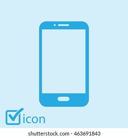 Vector illustration of smartphone icon 