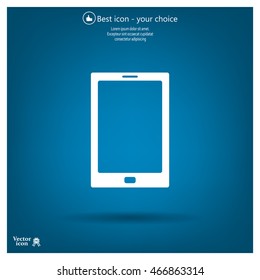 Vector illustration of smartphone icon