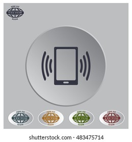 Vector illustration of smartphone icon